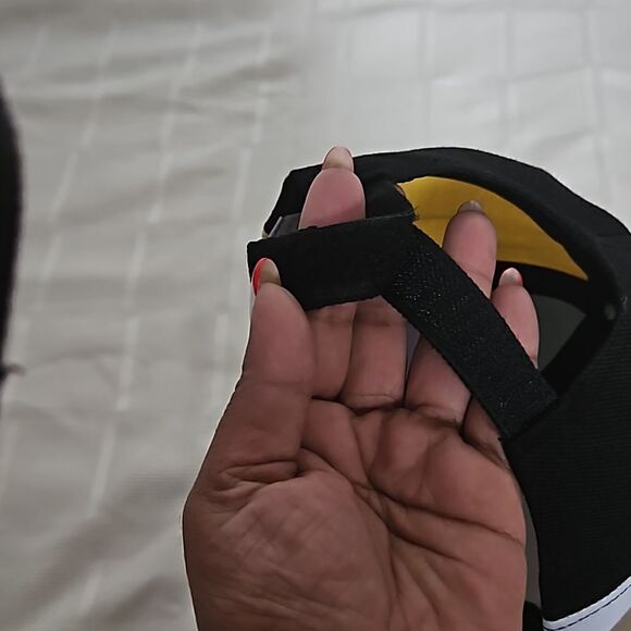 Colorful Men's Baseball Cap One Size Black, Green, Red, Yellow & White - Picture 8 of 16